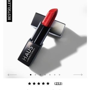 Haus Laboratories Sparkle Red Lipstick